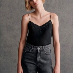 EUC Sezane Palma Silk Tank